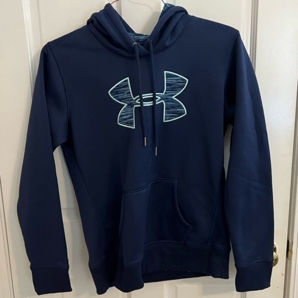 Women’s Under armour hoodie. Size Medium. Navy blue.